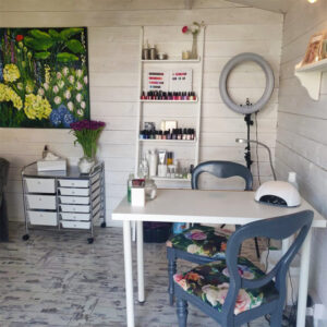 Inside my luxury beauty salon in Didcot, Oxfordshire